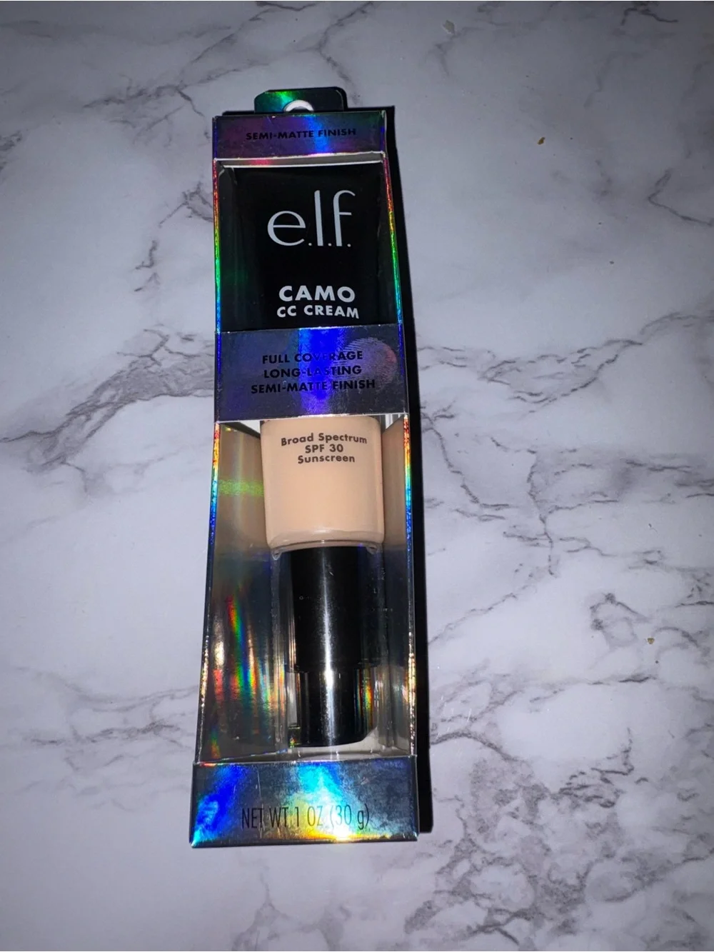 e.l.f. Camo CC Cream - Fair 125 C with Cool Peach Undertones
